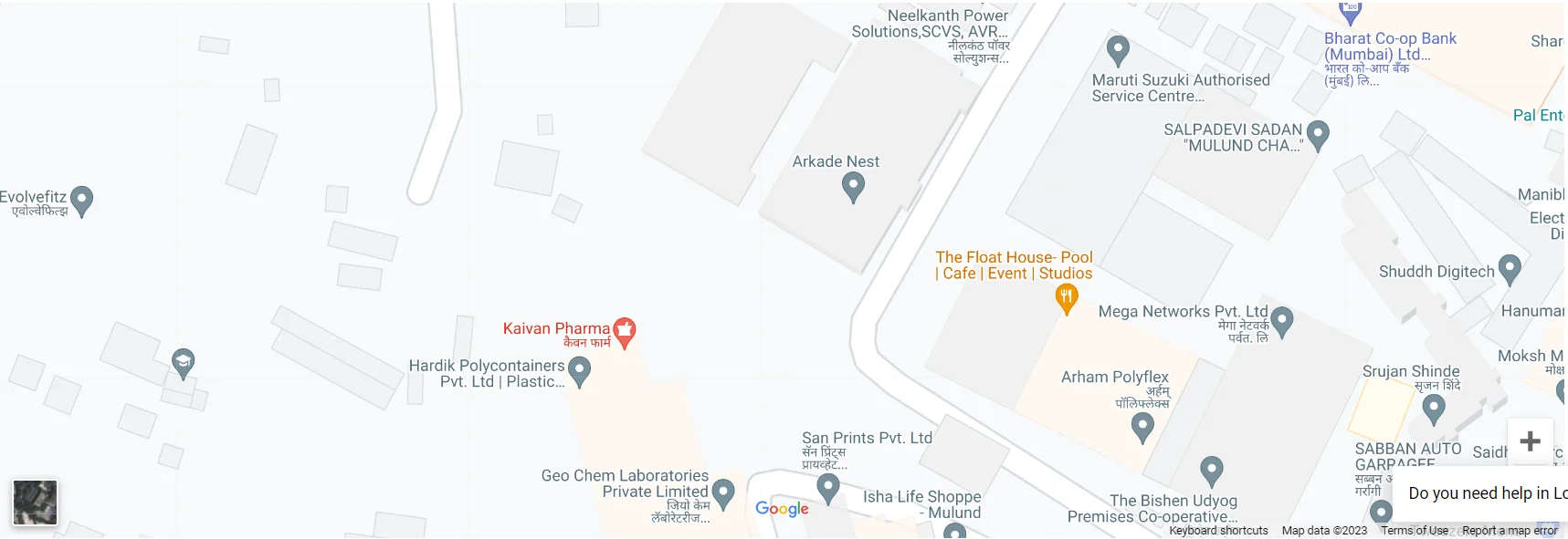 lodha bhandup map